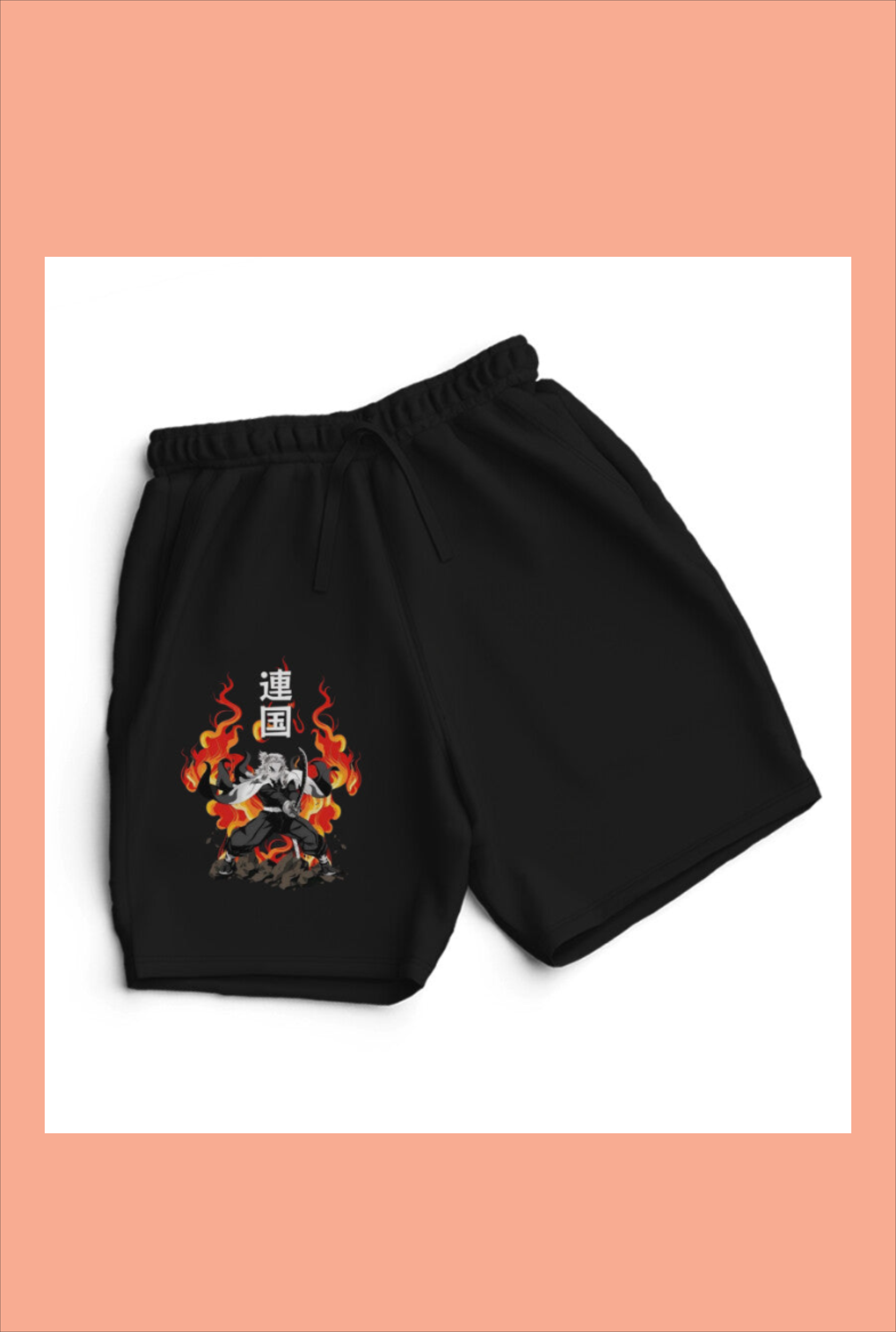 Trendy graphic design shorts for men