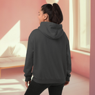 Women urban street style hoodie skull print