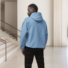 Baby Blue Hoodie back view