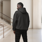 Black Hoodie back view