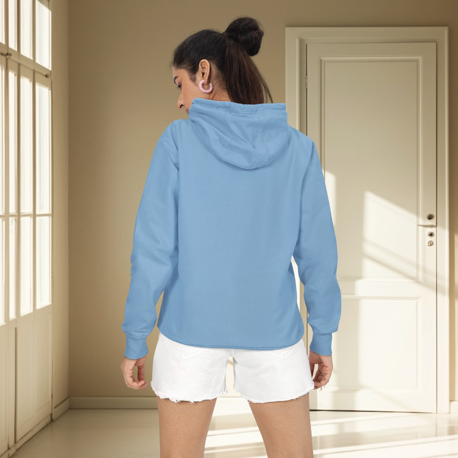 Baby Blue hoodie for women