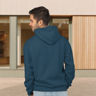 Navy Blue plain hoodie