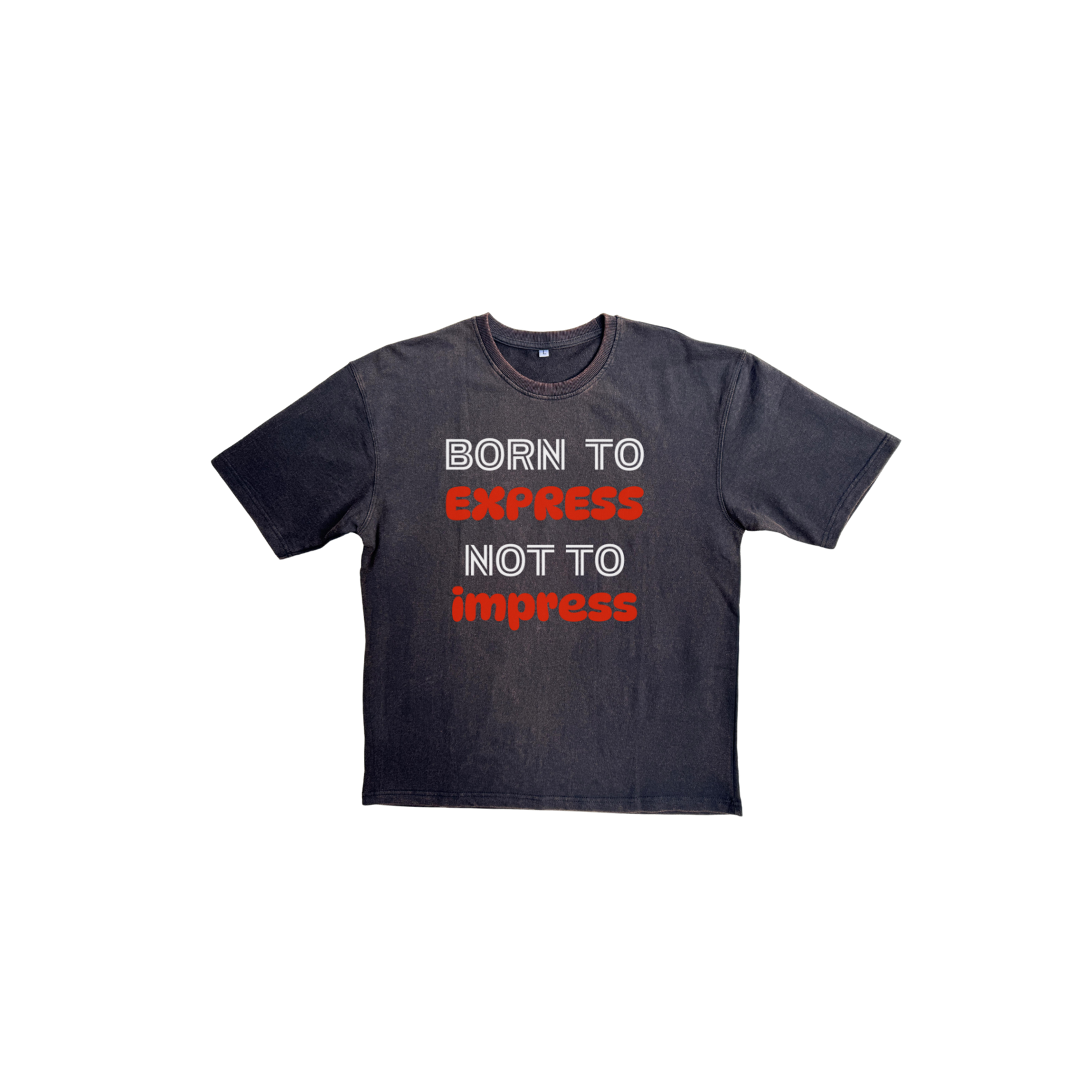 Casual oversized printed t-shirt