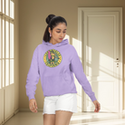 women california graphic hoodie iris lavender