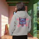 Streetwear hoodie for women — back printed design