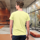 men’s gymming vibe graphic printed t-shirt side-seamed regular fit