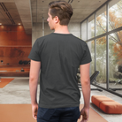 men’s gymming vibe text printed t-shirt oversized casual fit