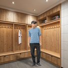 Baby Blue Men’s Oversized Tee