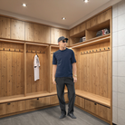 Navy Blue Men’s Oversized Tee