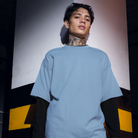 Baby Blue Oversized T-Shirt for Men