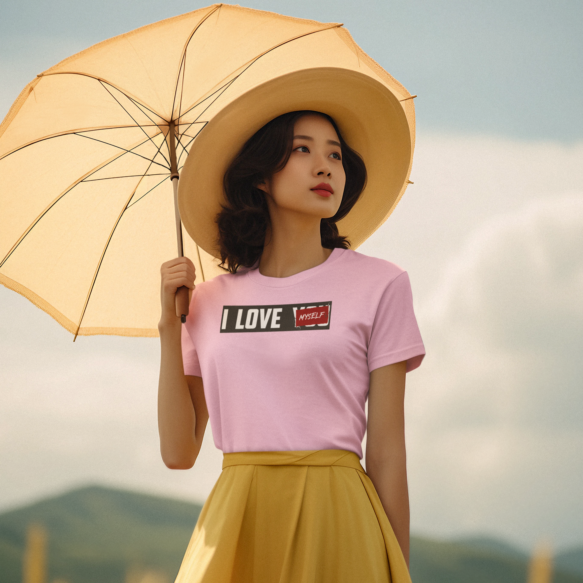 Women printed round neck half sleeve T-Shirt