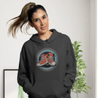 women’s hoodie back print monogram