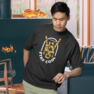 men oversized printed t-shirt streetwear