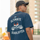 Back printed oversized T-shirt for men’s activewear