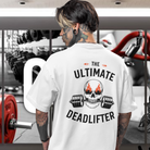 Comfortable workout T-shirt for men with back design