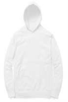White hoodie for women