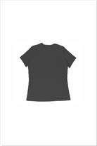 Black t-shirt on a white background