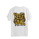 Bold Back Print Oversized T-Shirt for Street Style