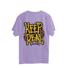 Men’s Oversized Back Printed T-Shirt for Daily Wear