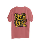 Comfortable Oversized Back Printed T-Shirt for Men