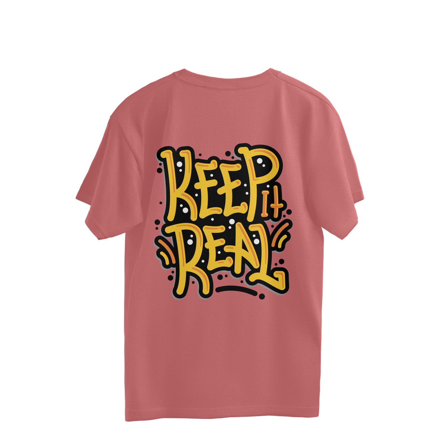 Comfortable Oversized Back Printed T-Shirt for Men