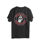 Casual Oversized Back Printed Cotton T-Shirt for Men