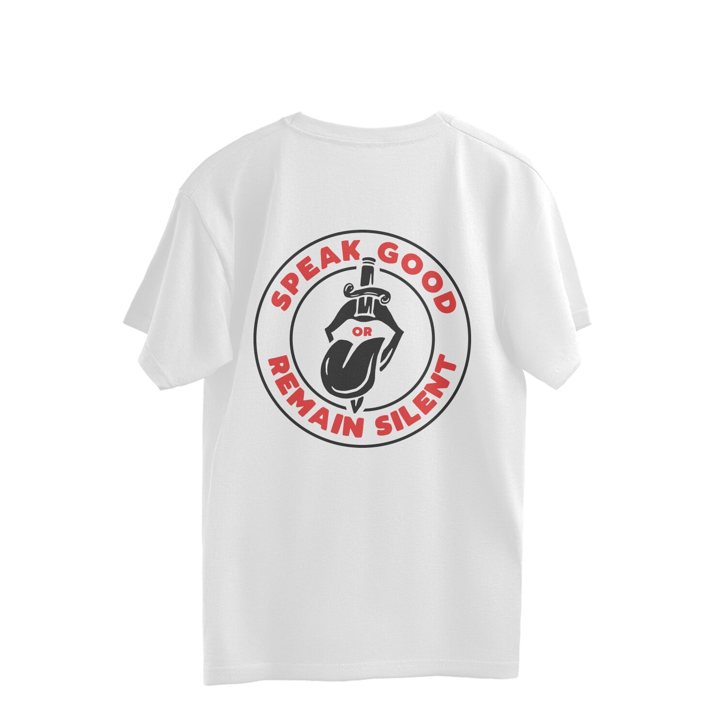 Soft Cotton Oversized Back Printed Men’s T-Shirt