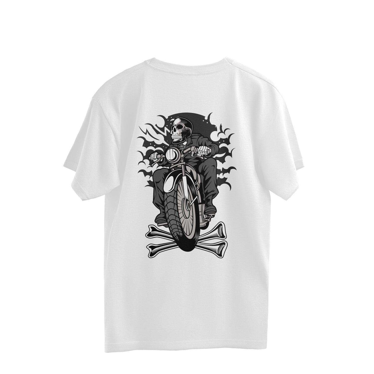 Men's black oversized t-shirt