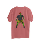 BAESD oversized men’s tee showing back printed design