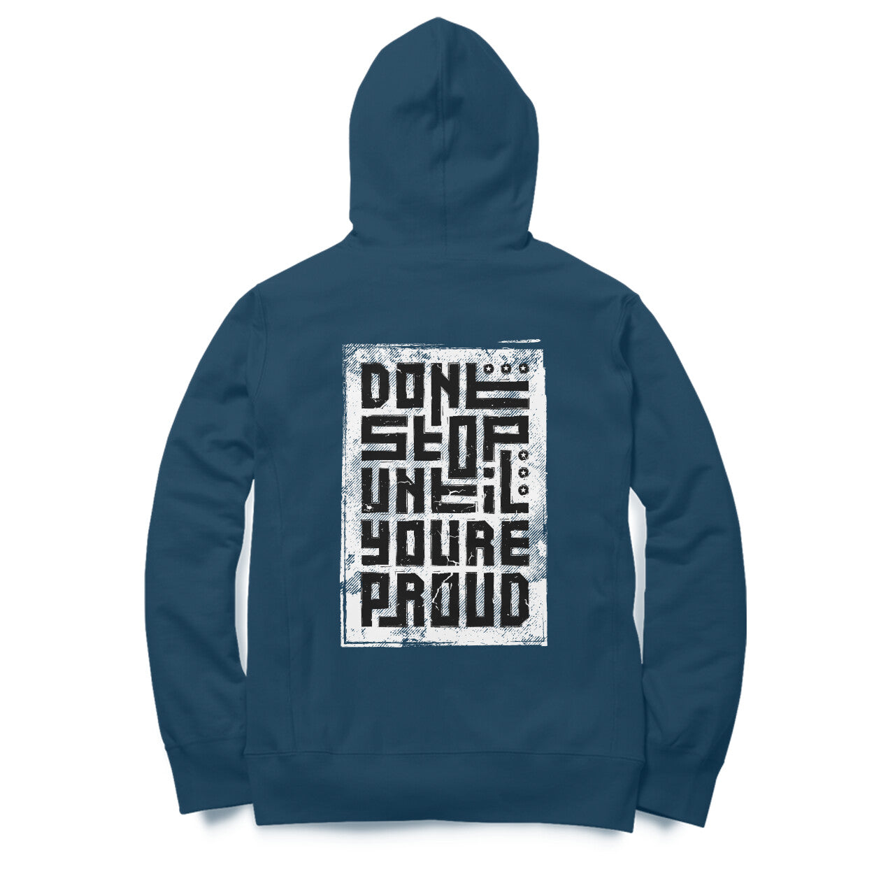 women’s navy oversized hoodie