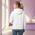 white and black women monogram streetwear hoodie