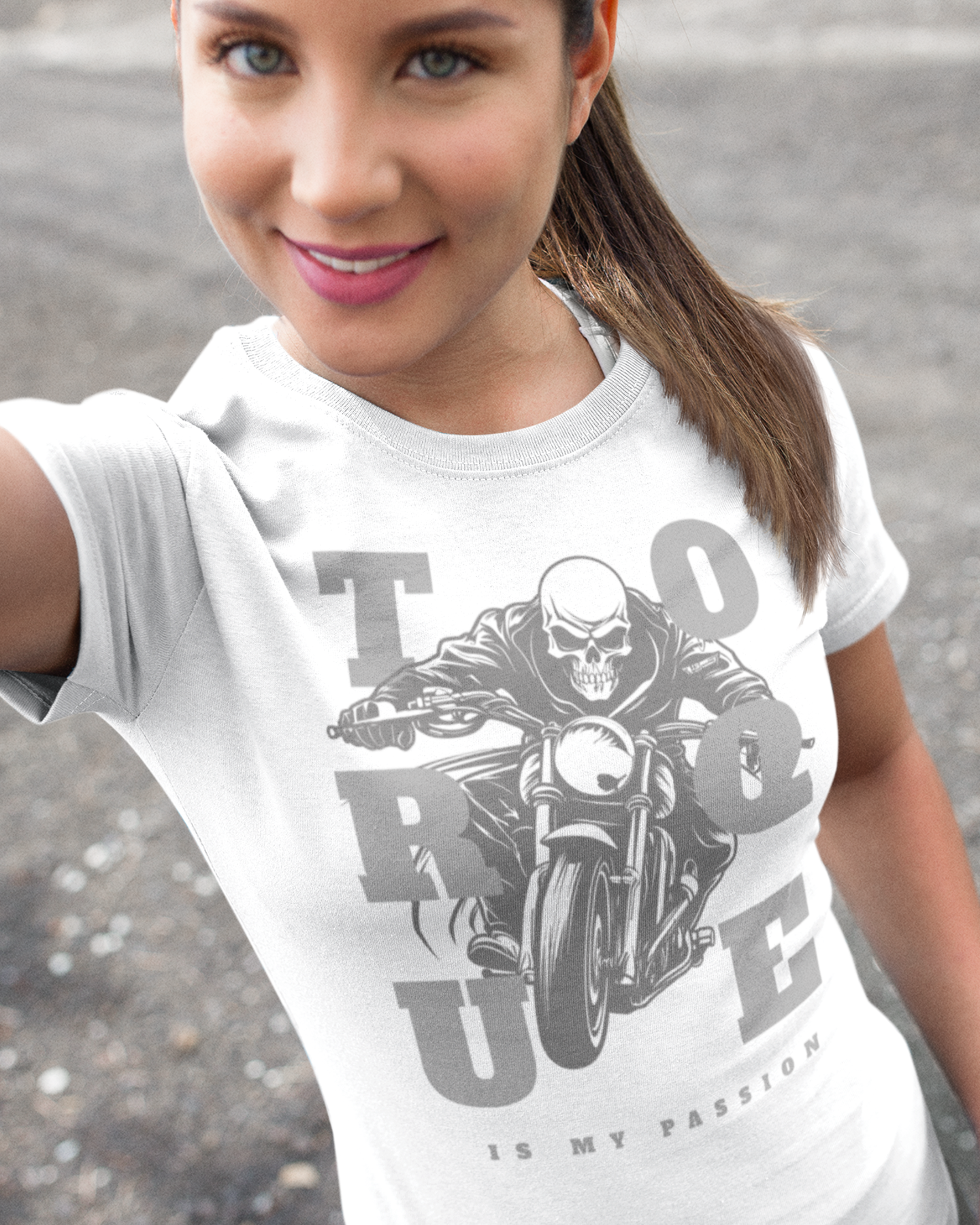 Kyloug women’s Torque classic fit round neck half sleeve t-shirt