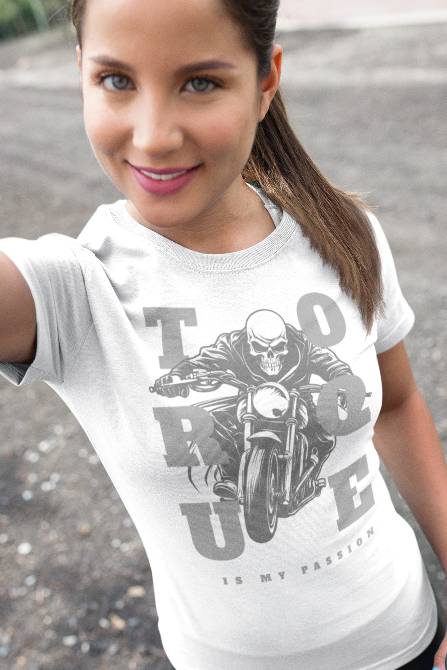 Kyloug women’s Torque classic fit round neck half sleeve t-shirt