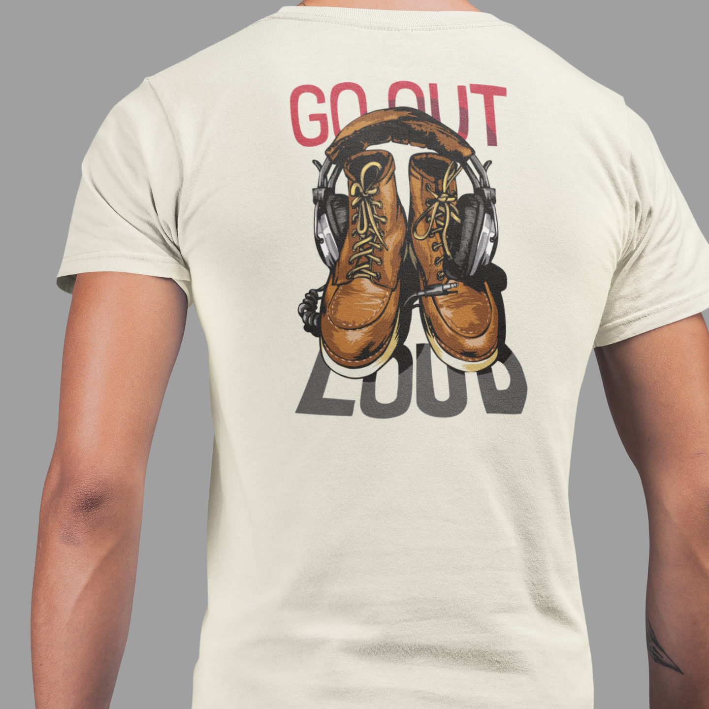 Ivory streetwear T shirt men regular fit