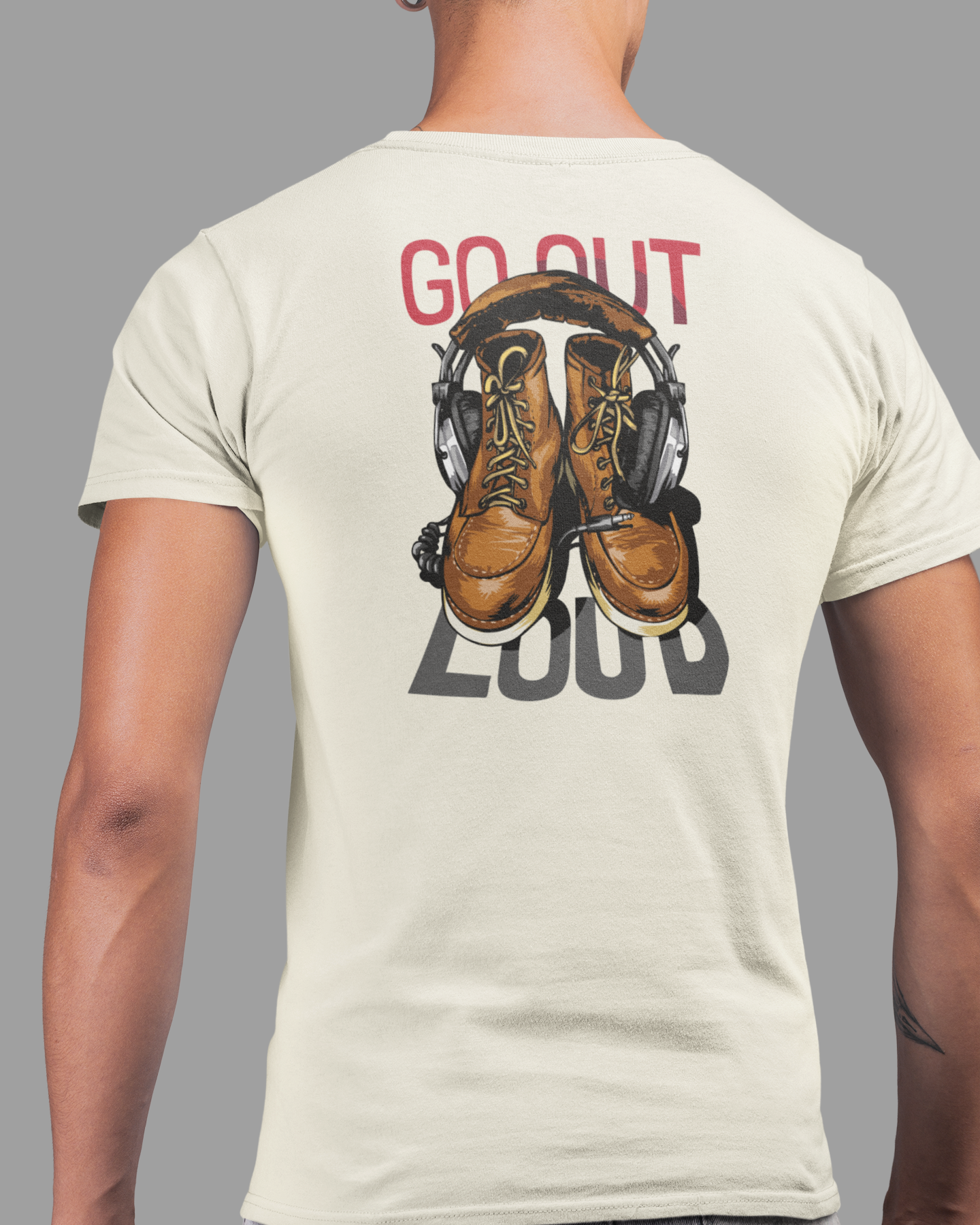 Ivory streetwear T shirt men regular fit