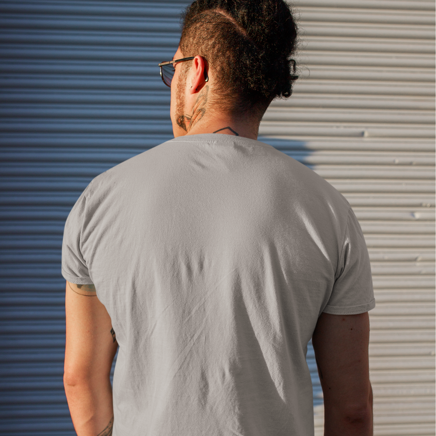 men fitness motivational message printed t-shirt crew neck