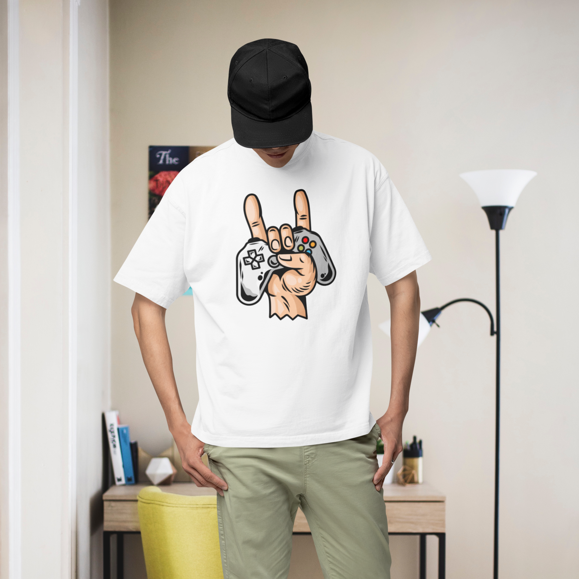 Men's printed streetwear Oversized T-Shirt