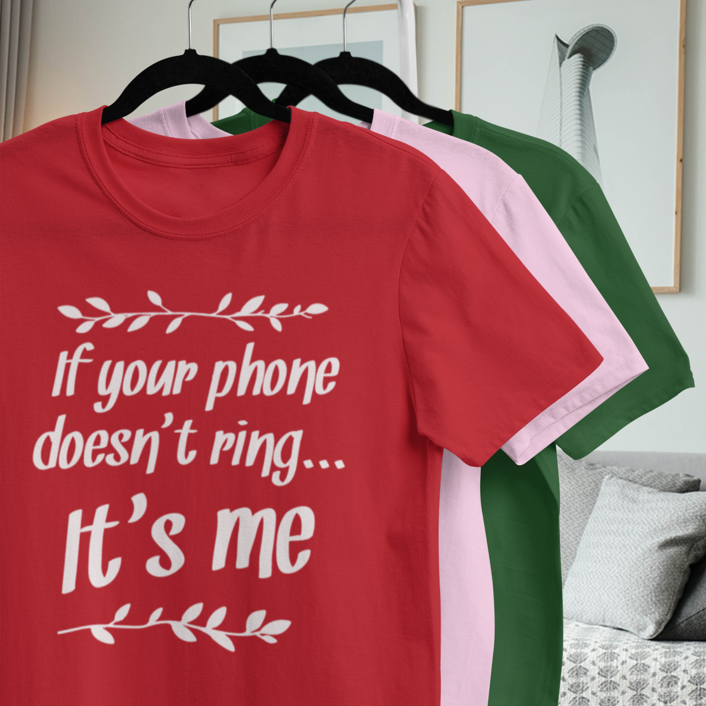 Humor text based Printed Crew Neck T-Shirt for Women