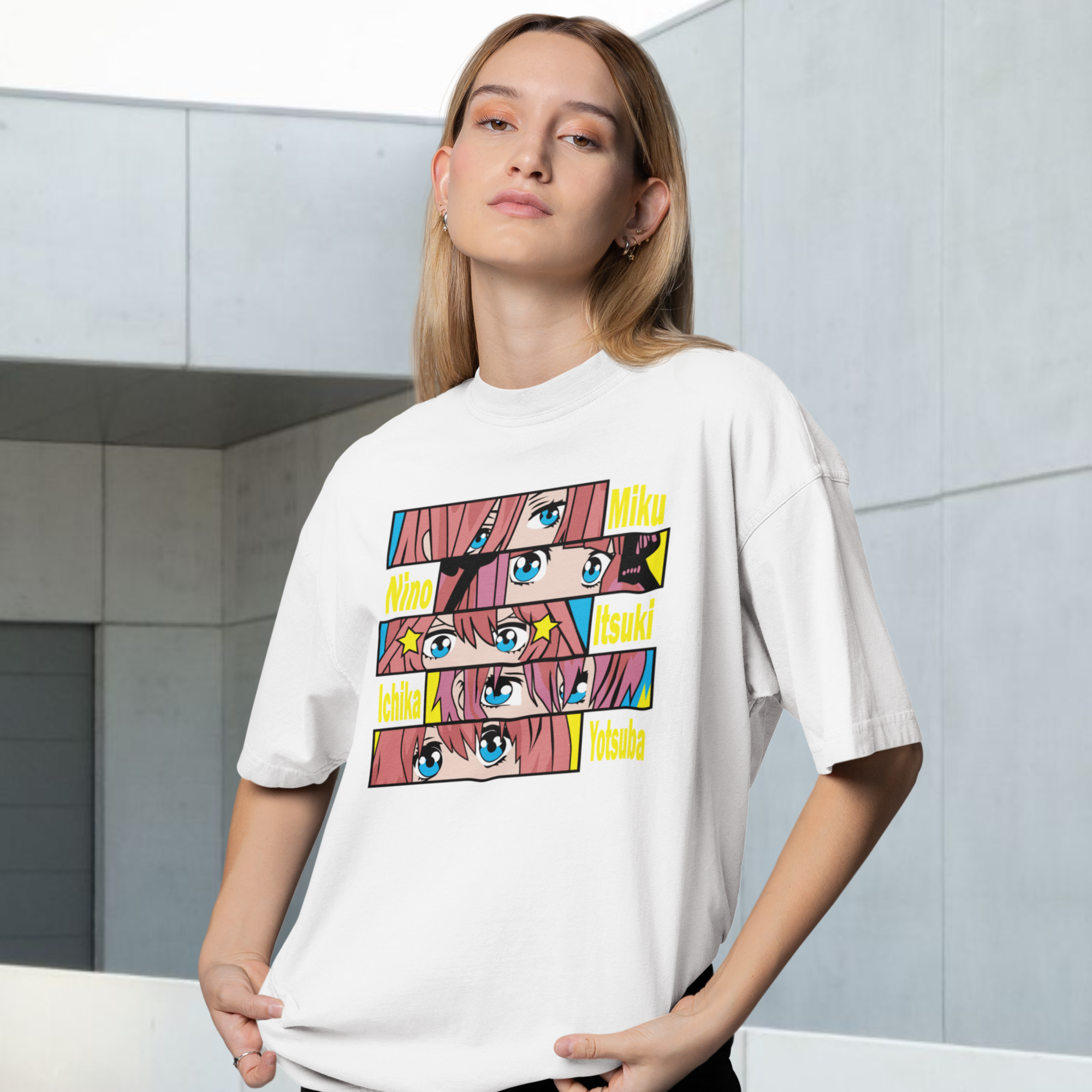 Women Nini nakano Avtar graphic printed oversized Tee