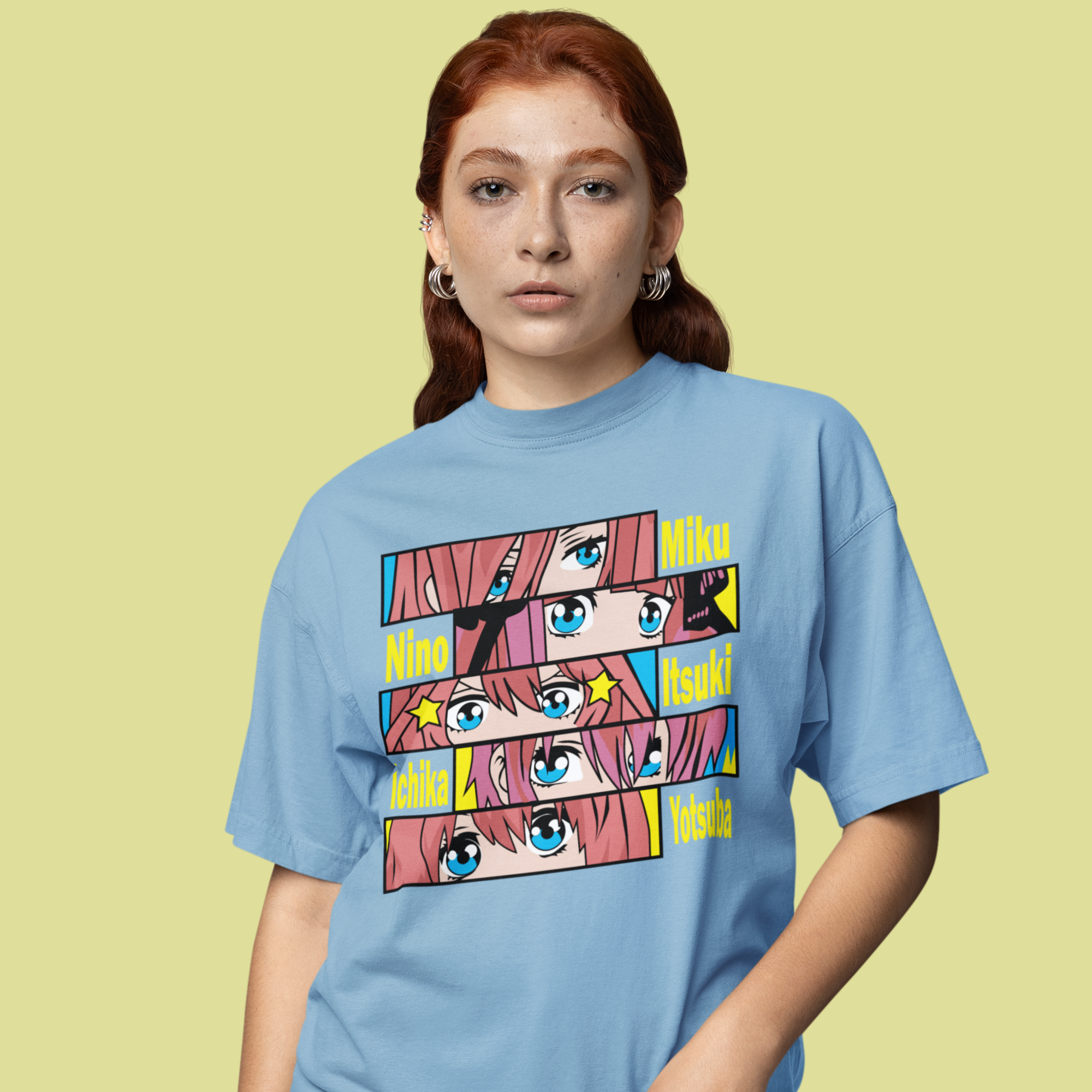 Women Nini nakano Avtar graphic printed oversized Tee