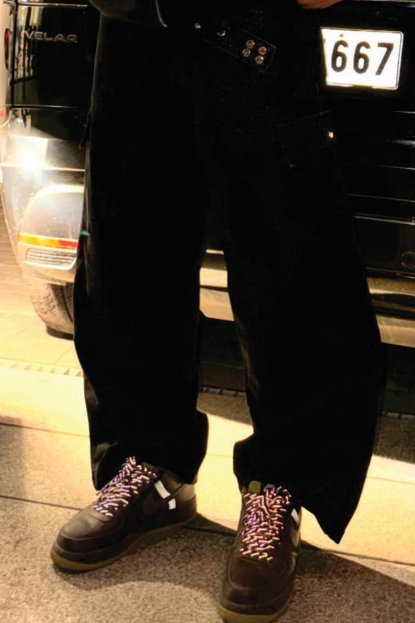 Utility Belt with Extra Pockets Jeans for men