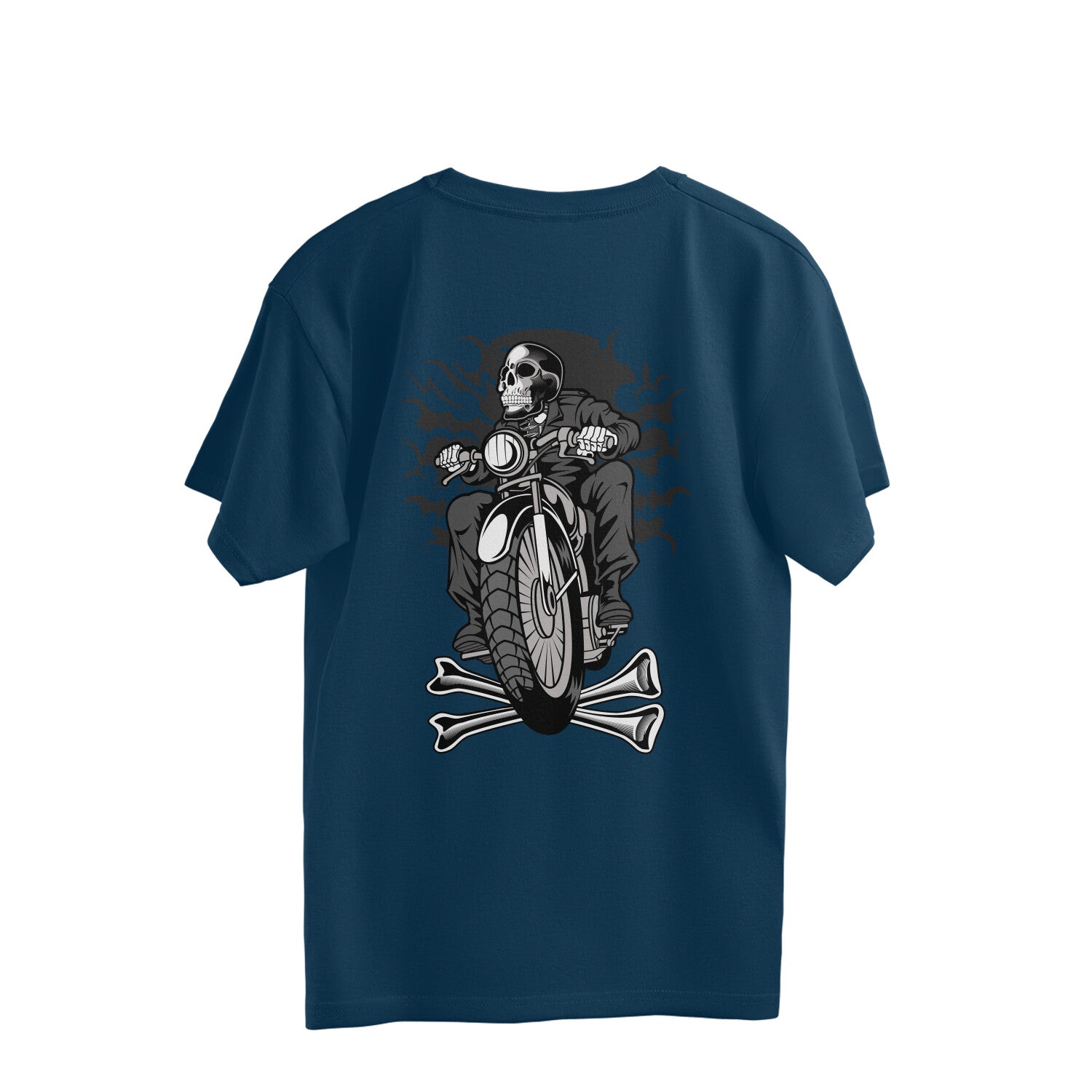 Cool oversized t-shirt for men with graphic back