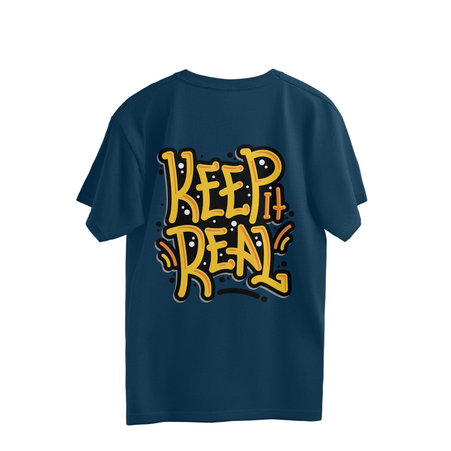 Oversized Boxy Fit Cotton T-Shirt for Men