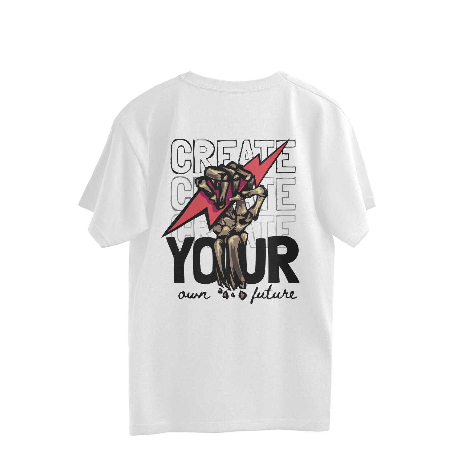 Comfortable oversized street style tee for men