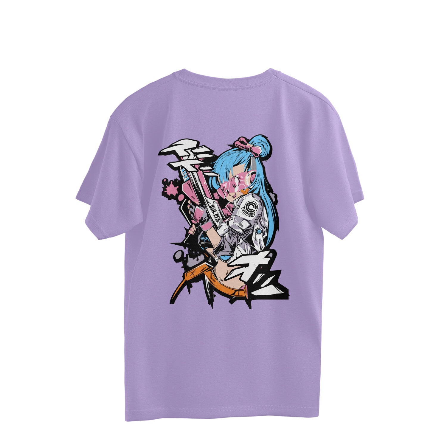 Women Arteo-Bulma graphic back printed oversized Tee