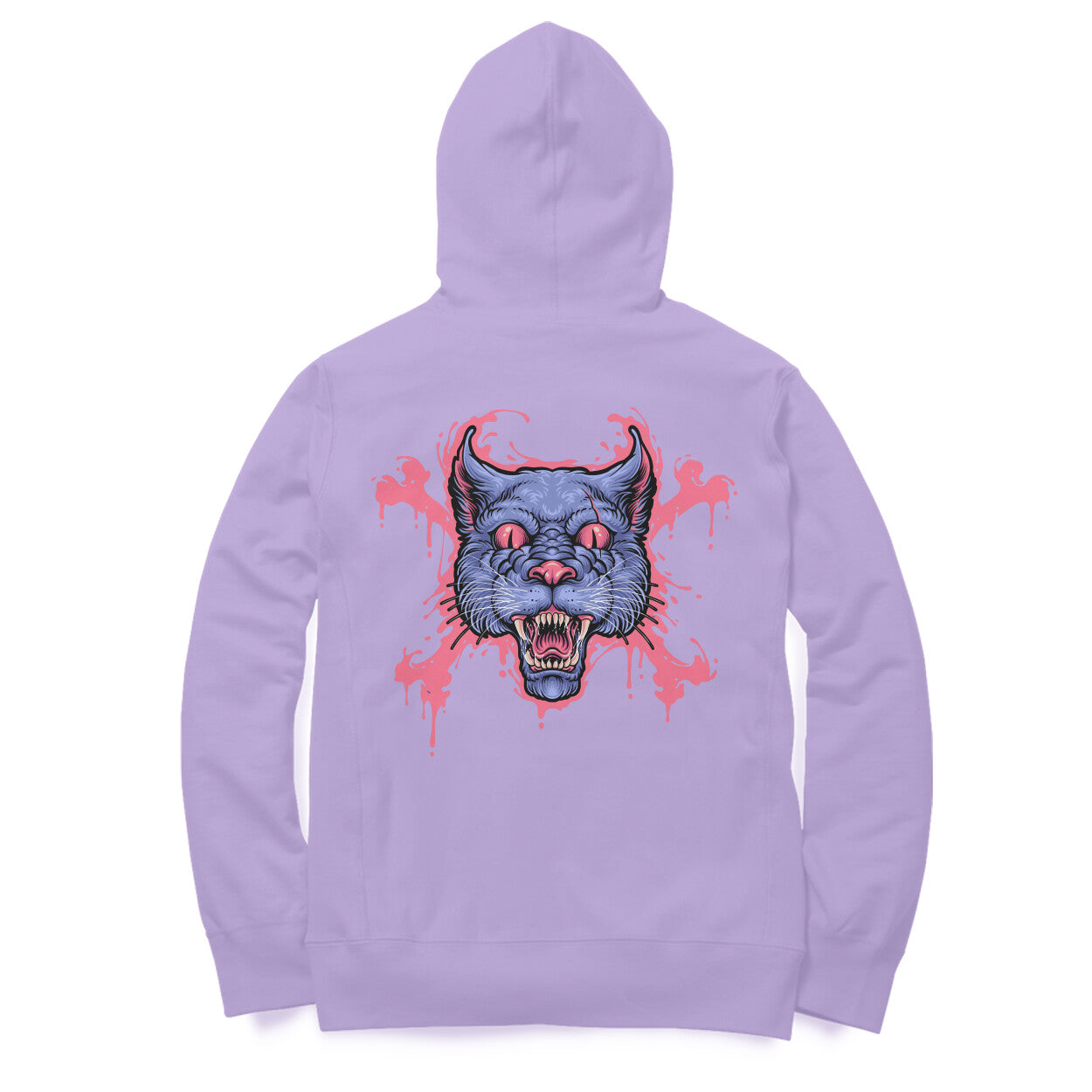 Women’s casual hoodie with bold back graphic