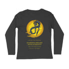 Stylish black dragon print full sleeve t-shirt for women