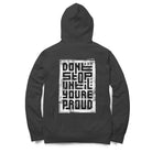 men’s black oversized hoodie