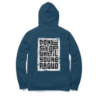 women’s navy oversized hoodie