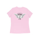 Back printed wings design T shirt women